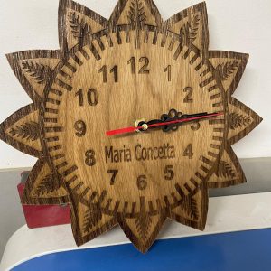 Orologio In Rovere Sole