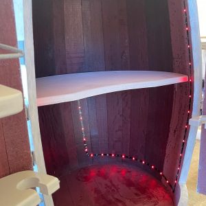 Barrique Bar Personalizzata Con Led Multi color