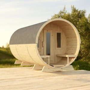 Botte Tronco Conica Glamping Camera Da Letto e Bagno